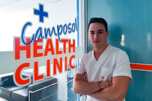 Juan Antonio Conesa Bastia at the camposol health clinic